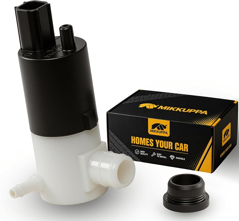 Bomba do lavador do para-brisa MIKKUPPA 12 V com anel de vedação para Dodge RAM, Ford, Jeep, Lincoln e Chrysler