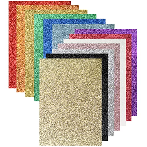 Sukh 13pcs Glitter Cardstock Paper - Glitter Cardstock Craft Paper A4 Thick Colored Crafts Christmas Valentines Gift Box Wrapping DIY Wedding Birthday Party Sparkle Decor Scrapbook 13 Colors 250GSM 1 Sukh-13pcs-Glitter-Cardstock-Paper-Glitter-Cardstock-Craft-Paper-A4-Thick-Colored-Crafts-Christmas-Valentines-Gift-Box-Wrapping-DIY-Wedding-Birthday-Party-Sparkle-Decor-Scrapbook-13-Colors-250GSM