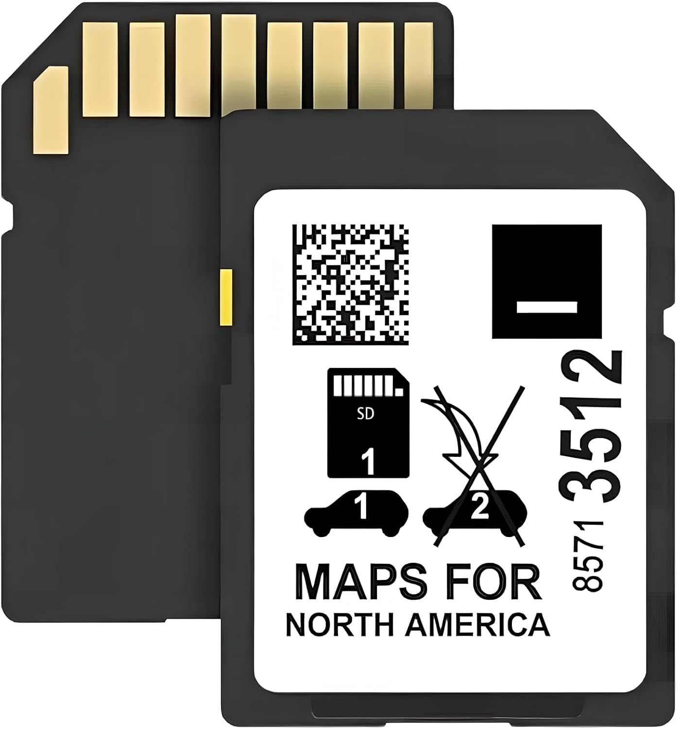 85713512 Navigation System SD Card Update | Fits Colorado 2019-2023, XT4 2019-2023, XT5 2020-2024, Sierra 2019-2022 | USA CA MEX Maps
