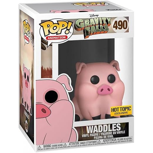 Sale Funko Pop! Animation: Gravity Falls - Waddles - Exclusive