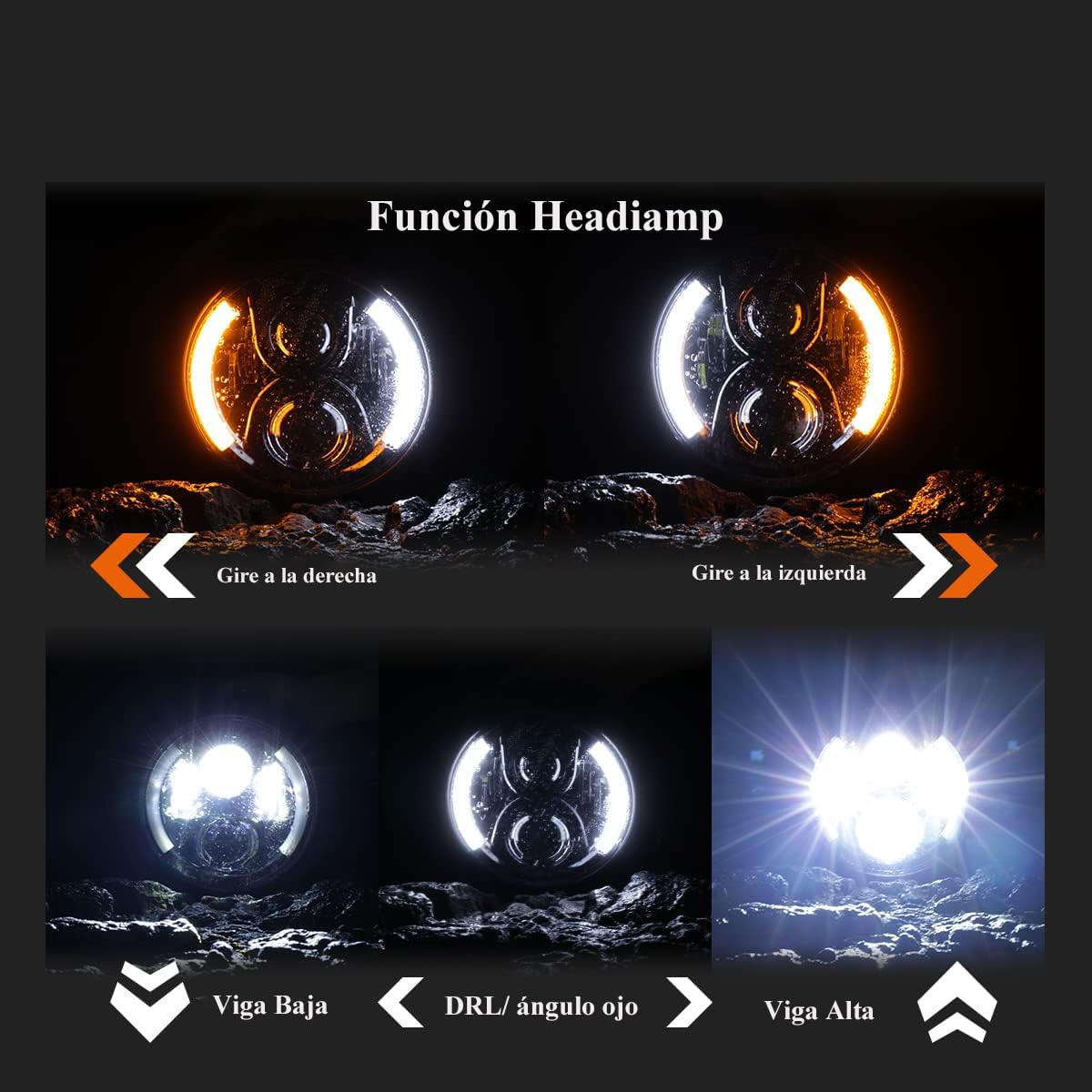 Proyectores Led Para Vehículos Lexon Led Luces Automotrices | Meses Sin