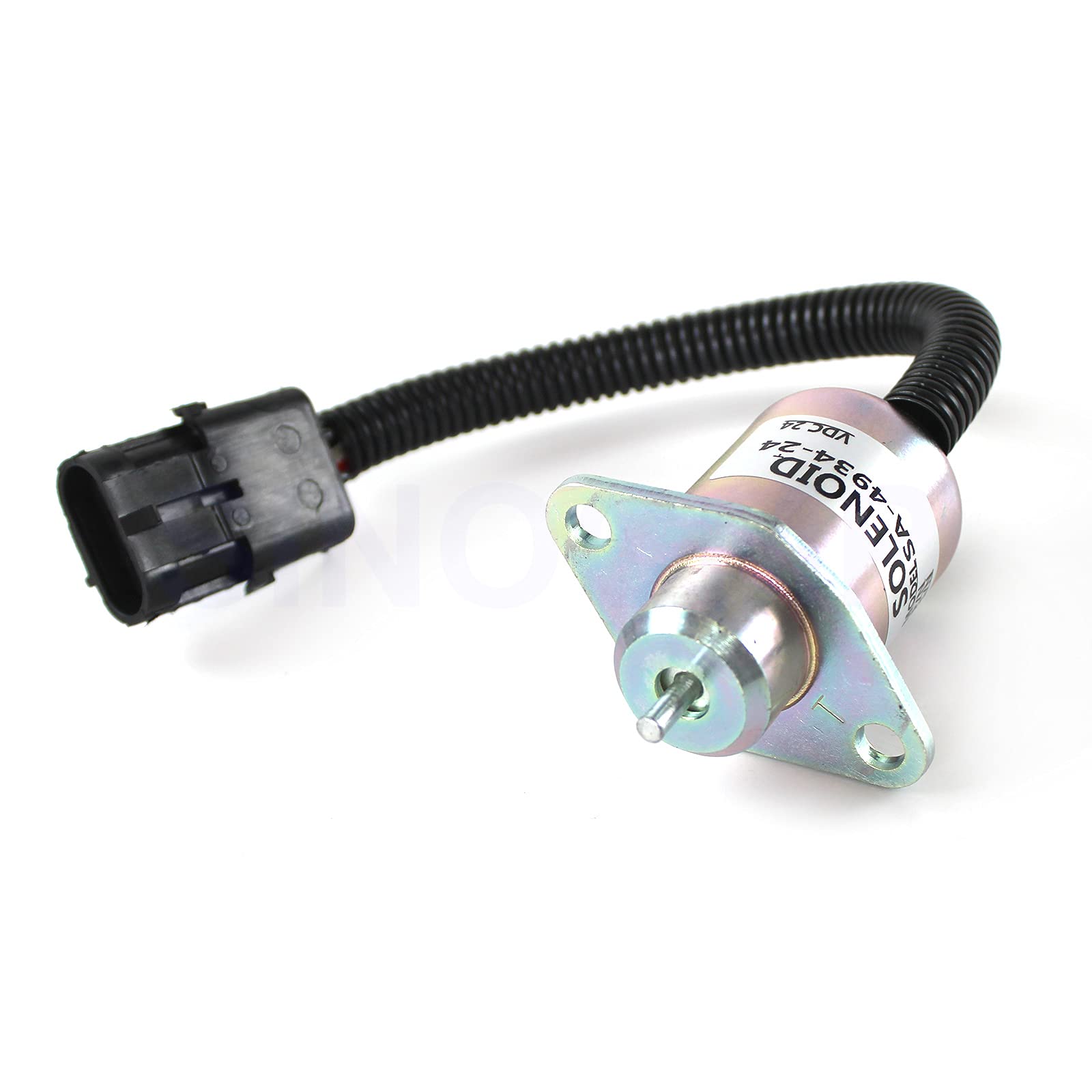 Électrovanne D'arrêt 24V Pour Moteurs Cummins 6CT 8.3, Komatsu PC300-7, PC360-7 - Réf. 3930234 SA-4335-24 - Garantie 3 Mois - 11