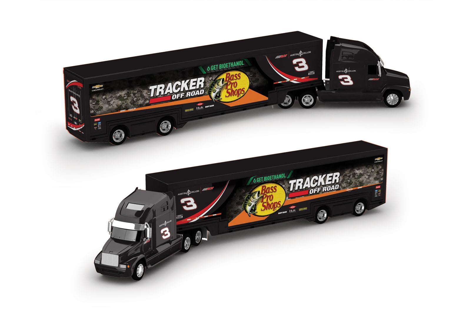 Lionel Racing Austin Dillon 2024 Bass Pro Shops Diecast Hauler 1:64 Scale NASCAR Authentics
