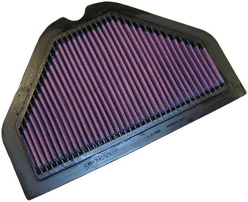 Miniatura 2 de K&N Filtro de aire del motor: Alto rendimiento, Premium, Filtro de aire Powersport: Se adapta a 1993-2005 KAWASAKI (ZZR1200, ZX1100 Ninja ZX-11,