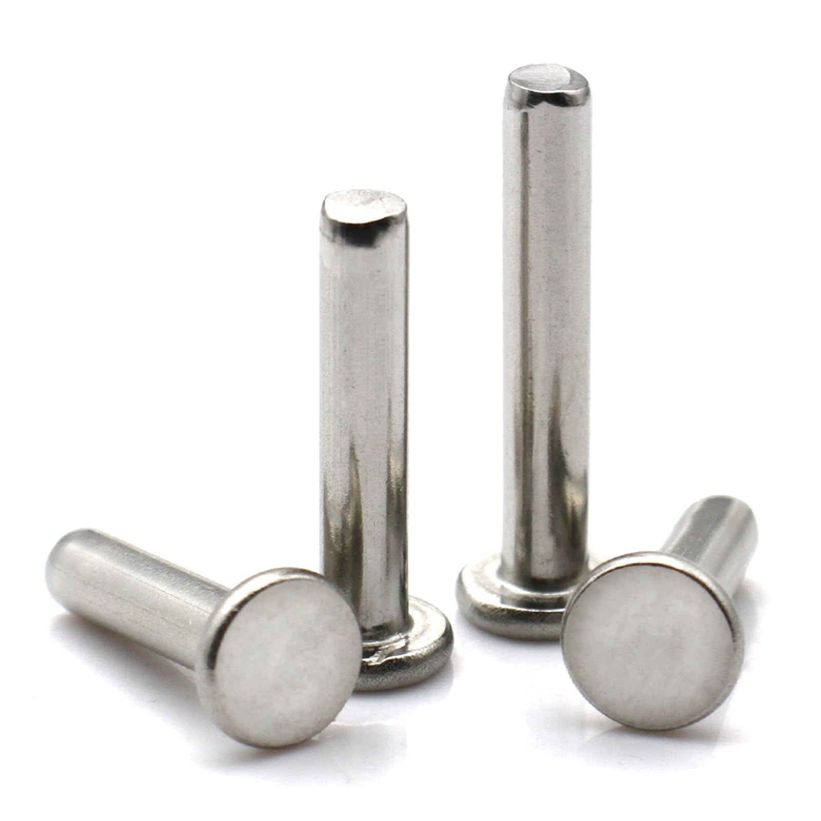 Rivets à tête plate de rechange M6 x 35mm pour rénovation d'aménagements extérieurs