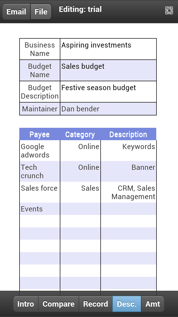 Bills Book App On Amazon Appstore