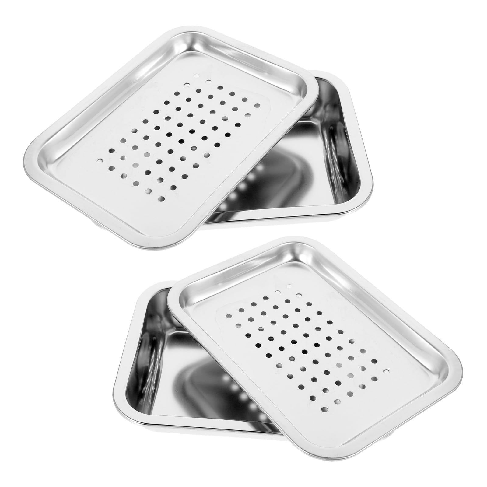 Toyvian 2 Set Vassoio Germinazione in Acciaio Inox, Set per Semi