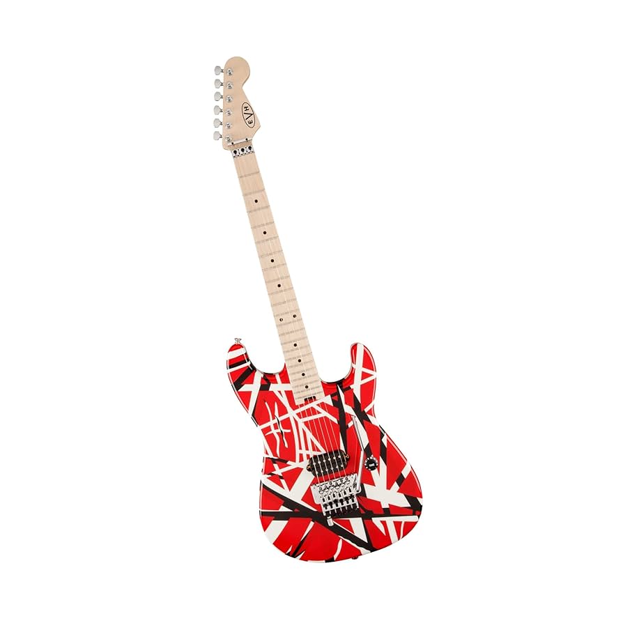 Amazon | EVH エレキギター Striped Series Red with Black and