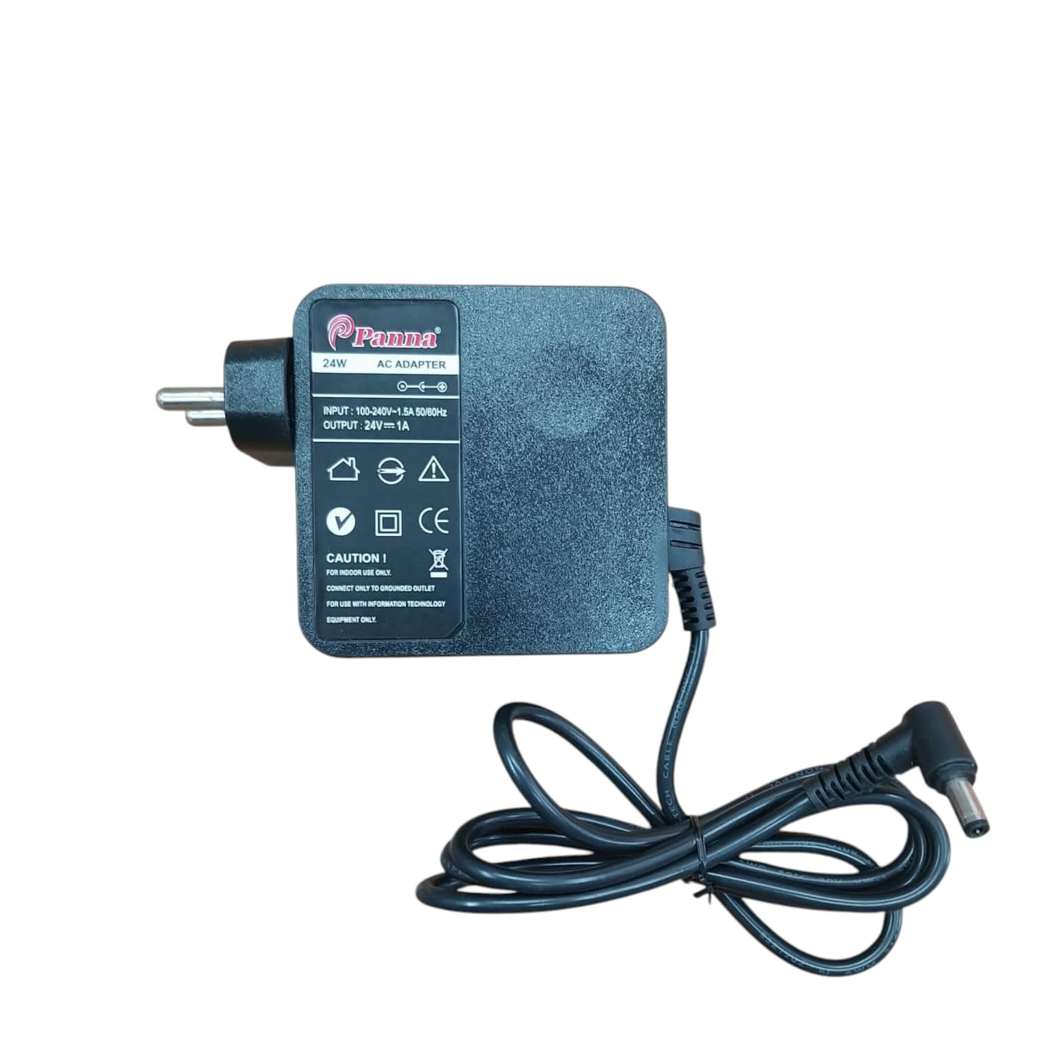 24V- 1A | 24W | Square PLUGIN | DC PIN 5.5x2.5 (Panna Smart Adaptor)-image-21