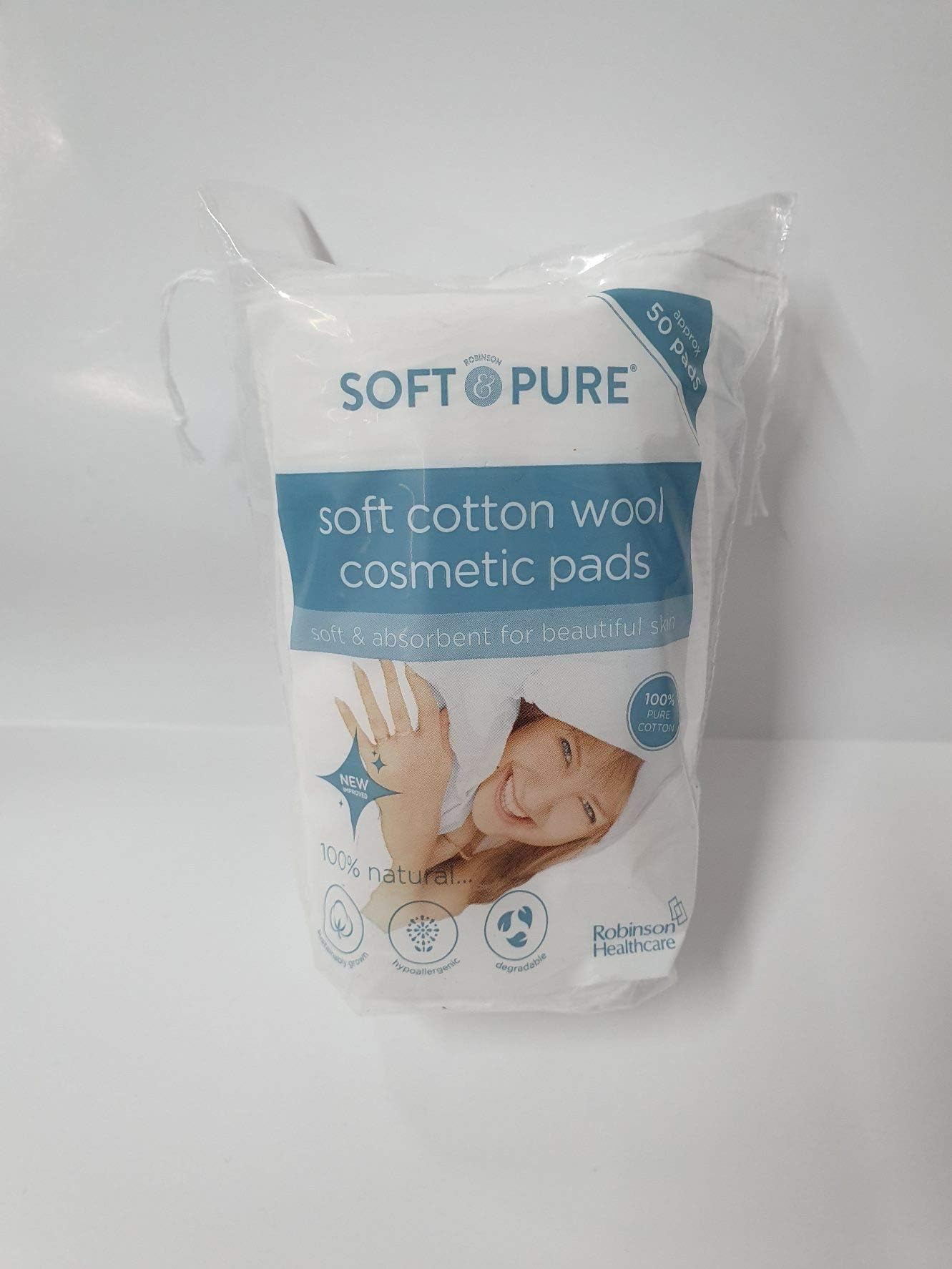 Soft & Pure Cosmetic Pads Oval 50's