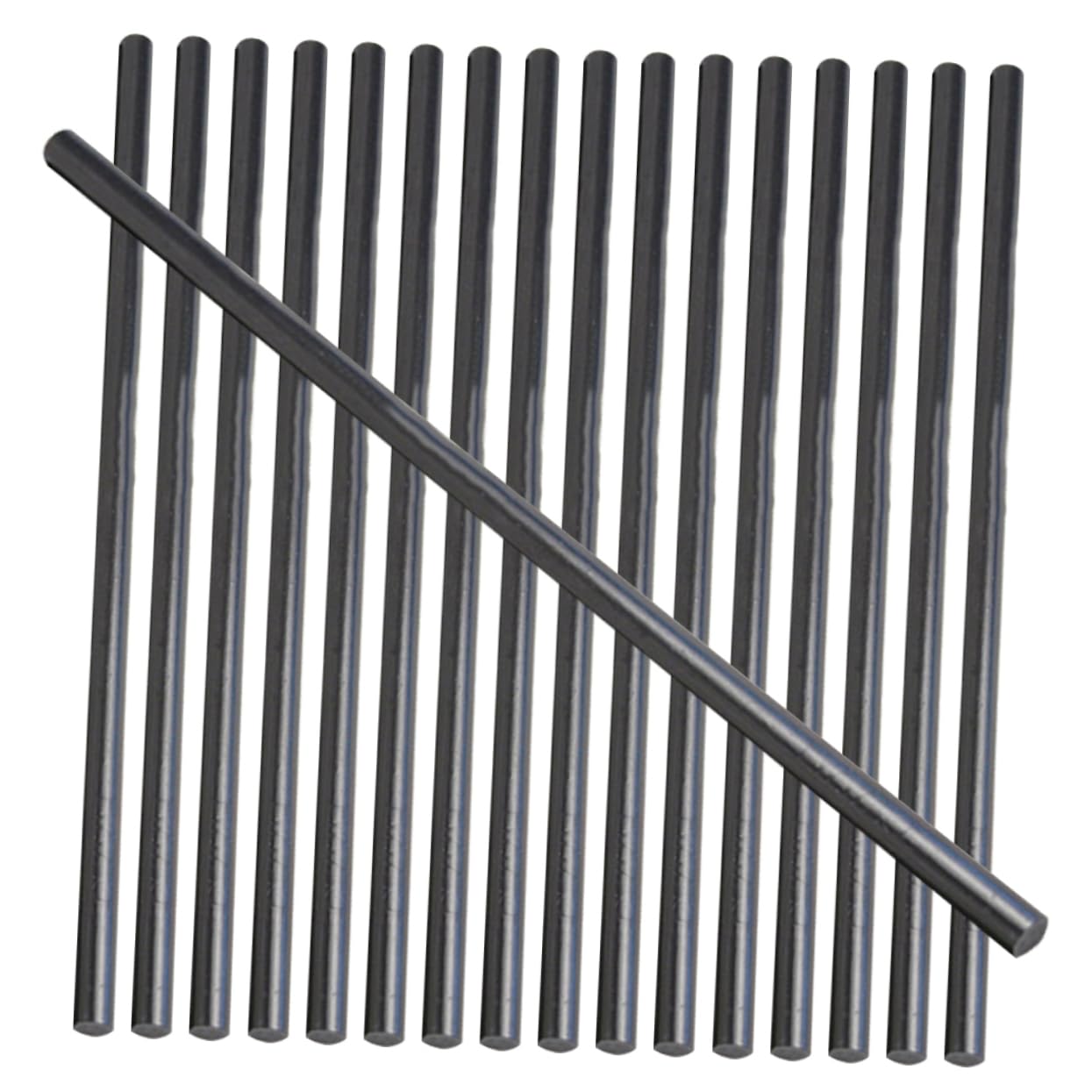 Black Hot Glue Sticks 100pcs EVA Resin Strong Adhesion Multi-Surface Xmas