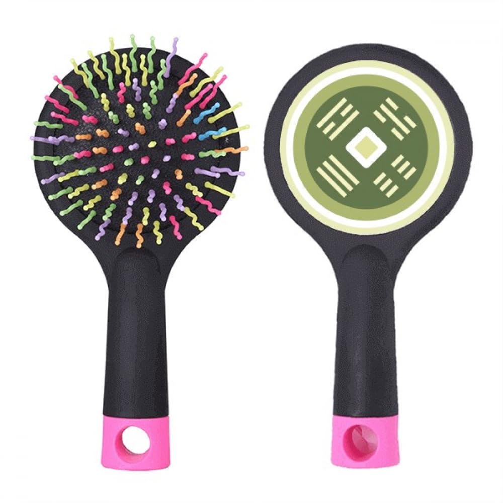 Brosse à cheveux démêlante Copper Cash China Pattern idéale pour brushing lisse