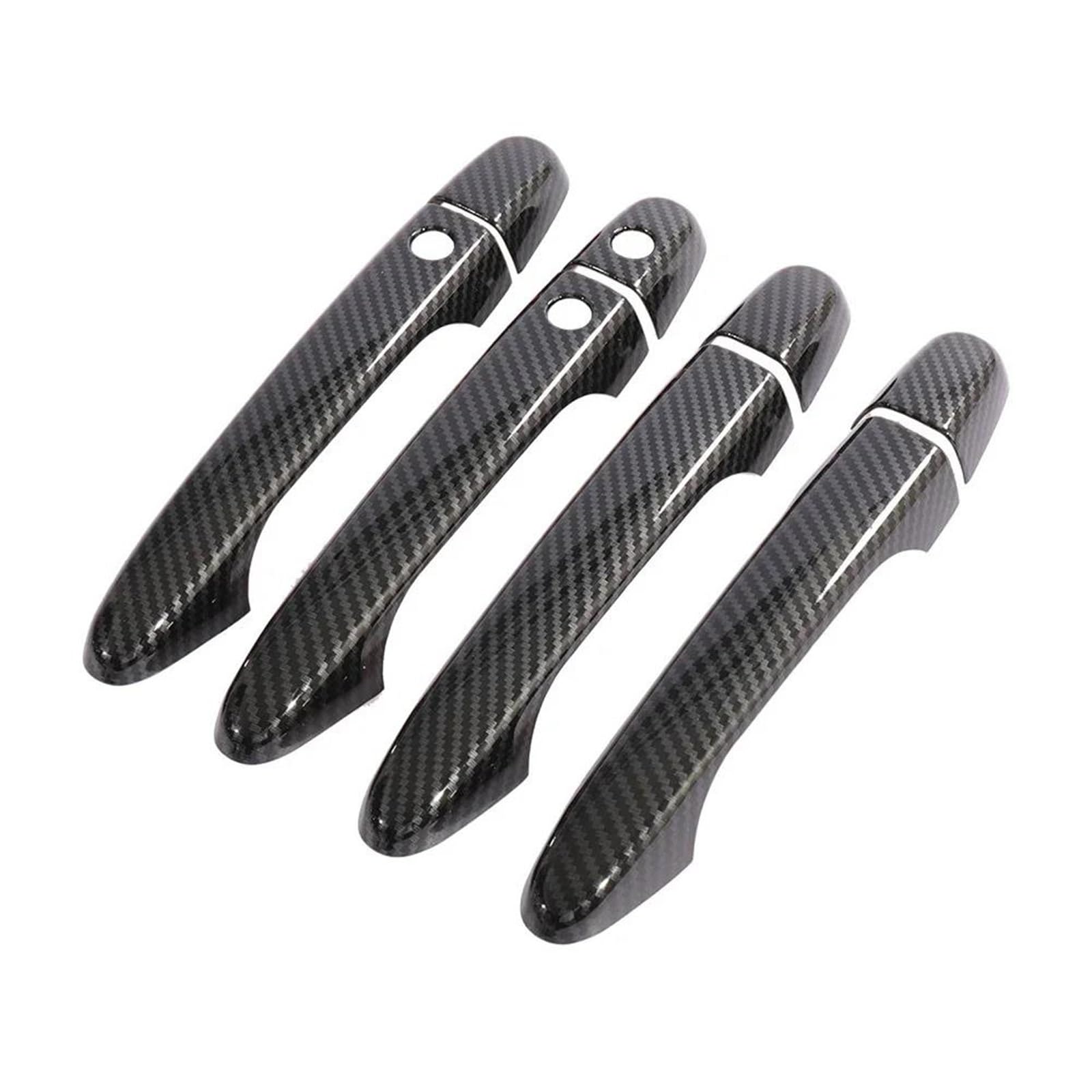 NOHEEU Car Accessories Door Handle Cap Decorative Outer Cover Shell for Civic 9th Gen 2012-2015(Style 1)