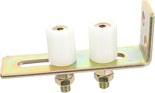 Housoutil Rollers Sliding Guide Rollers Post Roller Rollers for Sliding Gate Slide Bracket Guide Roller Boat Trailer Roller Column Stand Trailer Stand Slide Guide Post Roller Nylon Golden