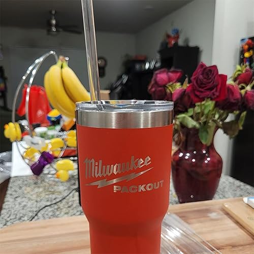 Miniatura 7 de Pajitas de repuesto para vaso Stanley, 6 popotes de plástico transparente de 12 pulgadas de largo, popotes reutilizables con cepillo de limpieza