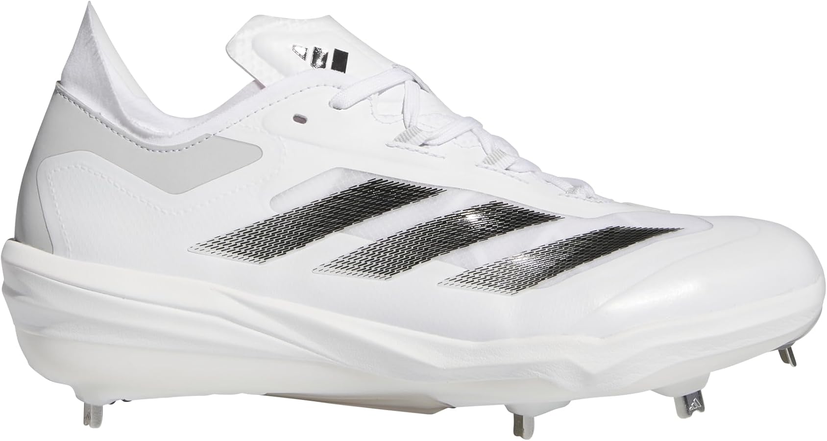Amazon | adidas メンズ Adizero Impact 野球スニーカー, ホワイト