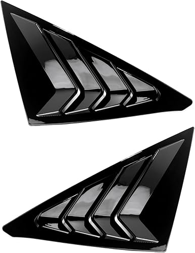 Miniatura 3 de CKE 2 piezas Hatchback para Honda Civic 2022 2023 2024 Accesorios Auto Auto Exterior Exterior Lateral Lateral Lateral Rejilla de Ventilación de Aire