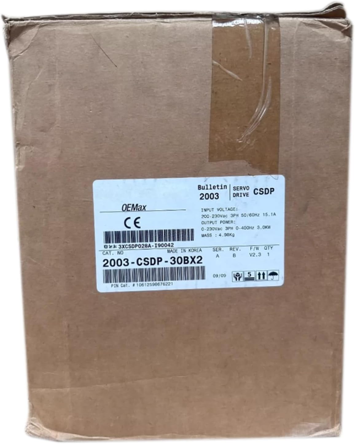Expedited 2003-CSDP-30BX2 New and Sealed in Box 2003CSDP30BX2 1 Year Warranty and Fast