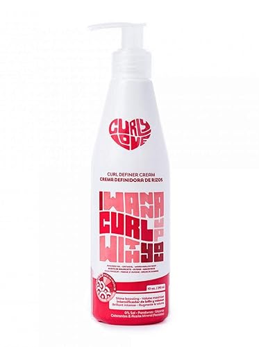 Curly Love Curl Definer Styling Cream – Shine Boosting &