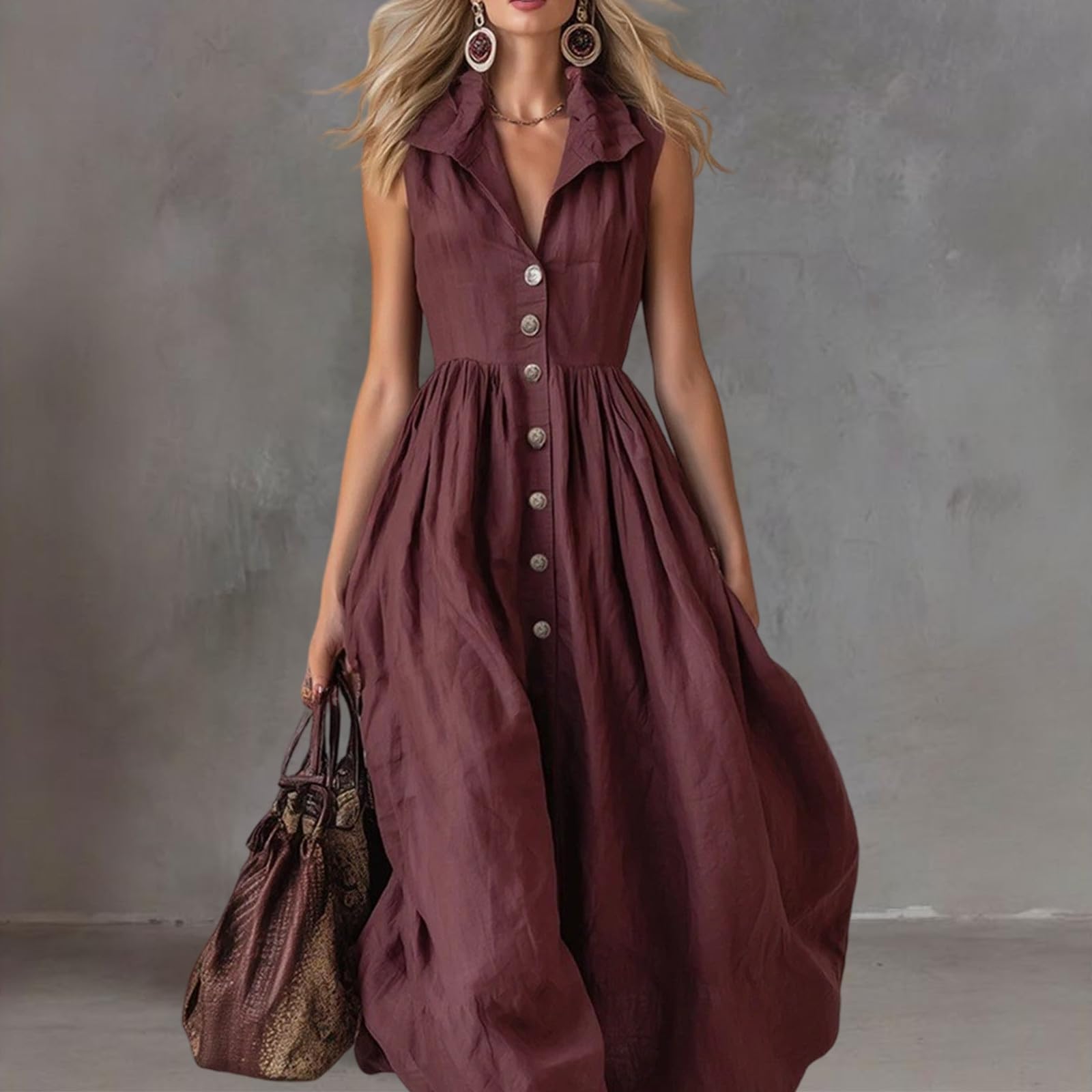Robe Ete Femme Col V Chic et Elegant Manches Courtes Mini Robe A-Line Décontractée Robes Asymétrique Bohème Plage Robes Ethnique Style Kaftan Grande Taille Ample Summer Dress