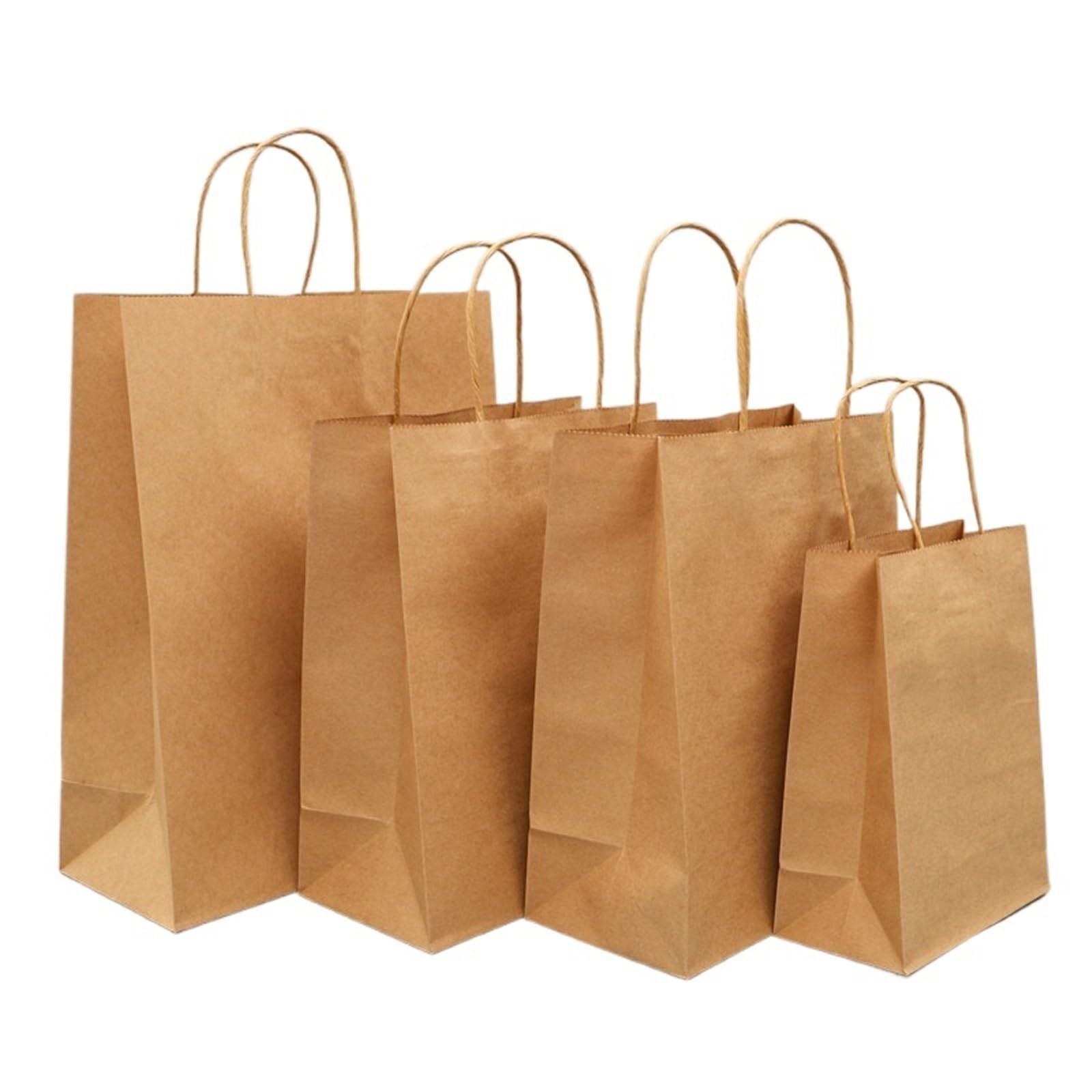 Borsa in carta kraft addensata Sacco da boxe asporto Supermercato Vestiti Shopping Festa di nozze Per Cottura, Feste Di Compleanno