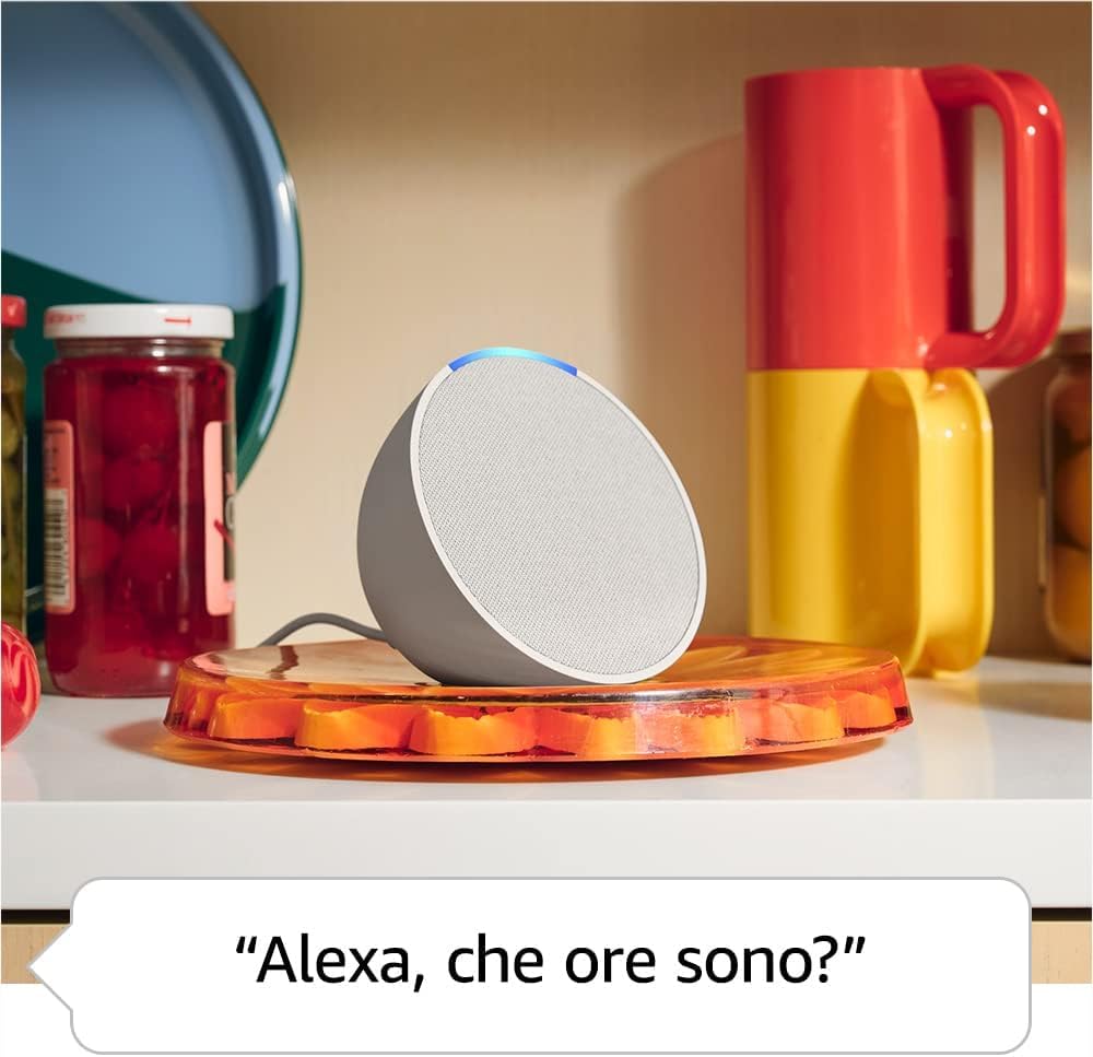 Echo Pop | Antracite, 2 pezzi + Sengled Smart Plug, compatibile con Alexa - Kit di base per Casa Intelligente