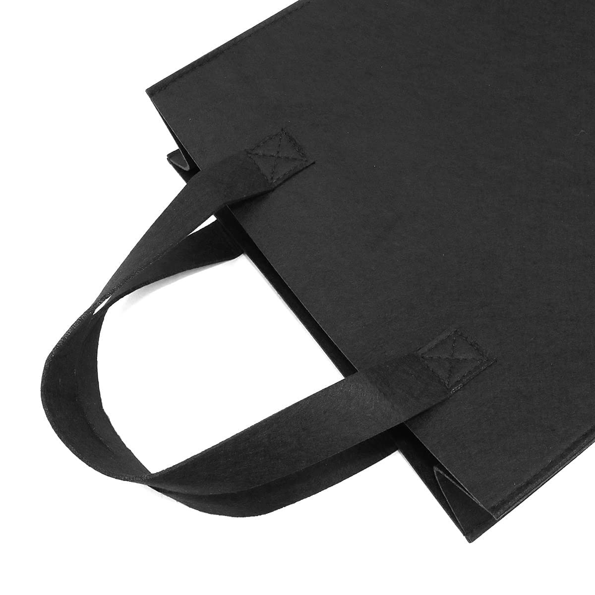 3 Stück Filztasche Dokumententasche Wollfilz Tasche Einkaufstasche Werbetasche, Werbetasche, waschbare Lebensmittel-Handwerk Leinwand Tasche