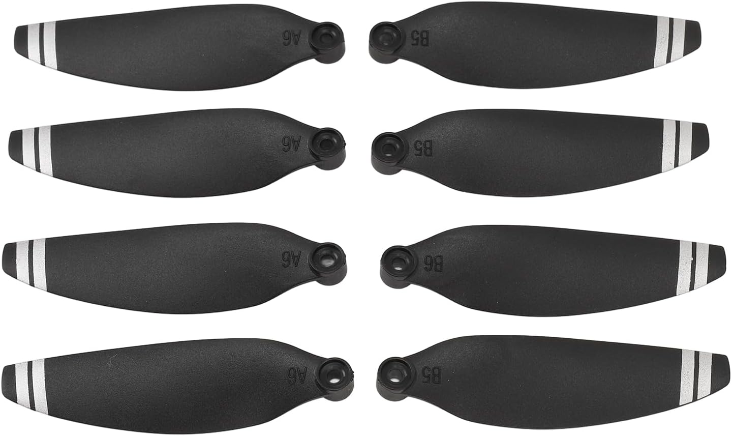 Acouto Professional Low Noise Replacement Propellers for Mini Series Drones, Compatible with E88 E58 Accessories Optimized