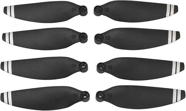 Acouto Professional Low Noise Replacement Propellers for Mini Series Drones, Compatible with E88 E58 Accessories Optimized