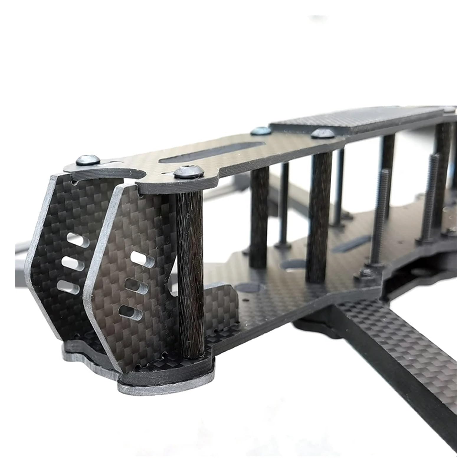 Compatible conMAK4 V2 MARK4 FPV Drone Frame KIT 8/9/10 pulgadas 367/387/427 mm Fibra de carbono Compatible con RC FPV Freestyle Drone de carreras de largo alcance Quadcopter (Color : MARK4 V2 10inch