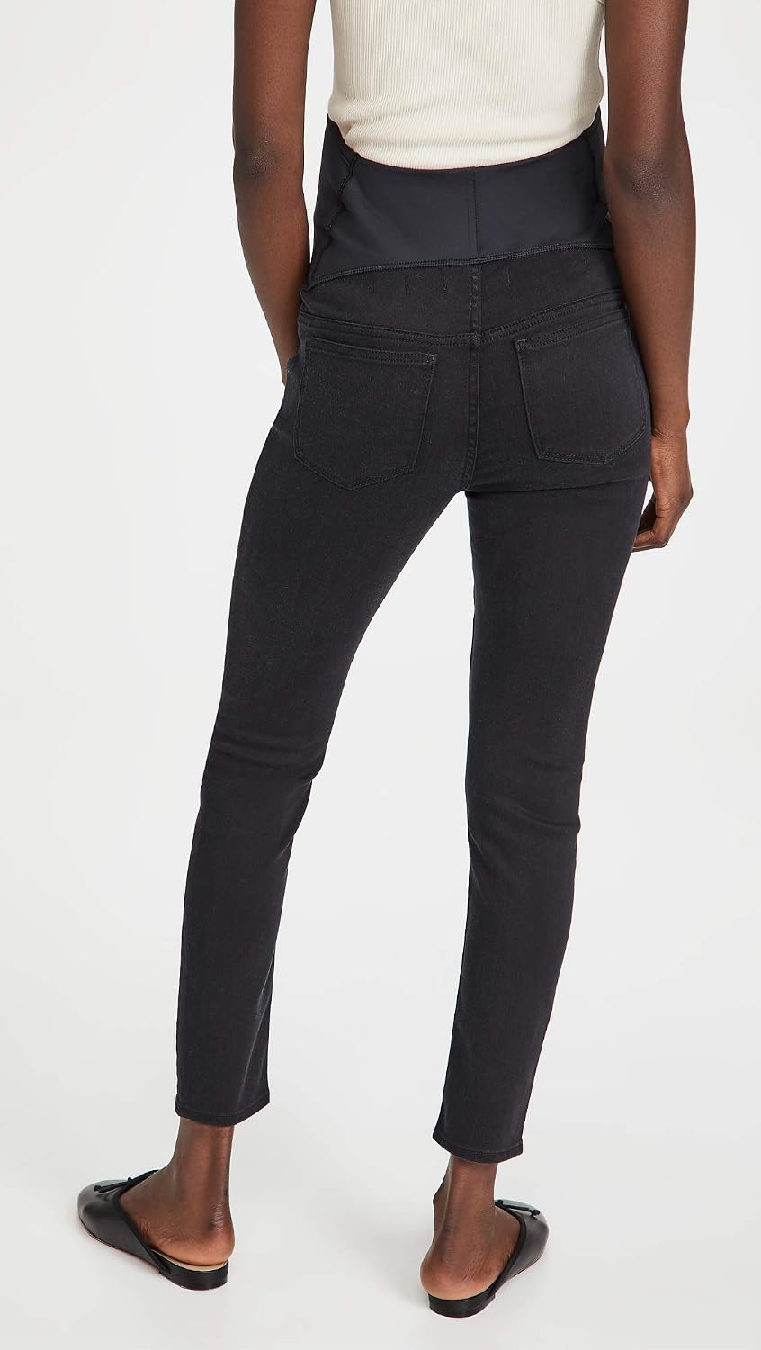 Madewell Women's Maternity Over-The-Belly Skinny Jeans in Lunar Wash: Tencel™ Denim Edition