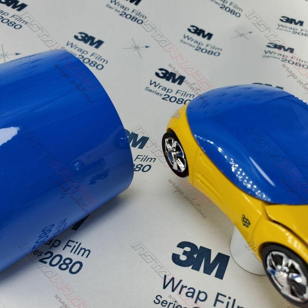 3M 1080 G47 Gloss Intense Blue 5ft x 2ft (10 Sq/ft) Car Wrap Vinyl Film