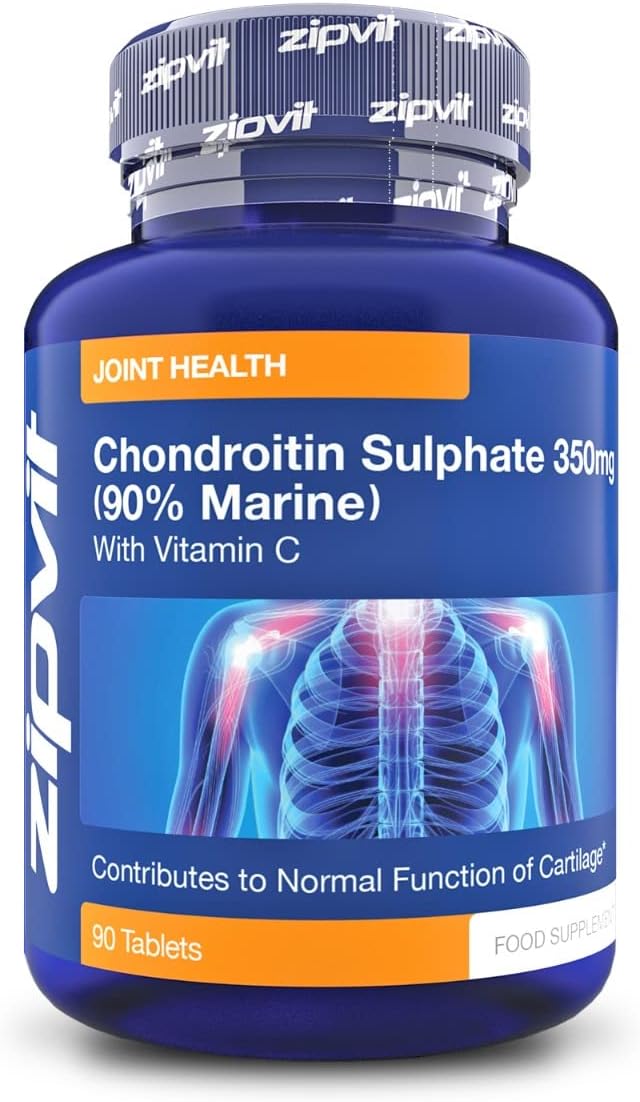 Chondroitin Sulphate 350mg with Vitamin C, 90 Tablets. 90 Pure Marine