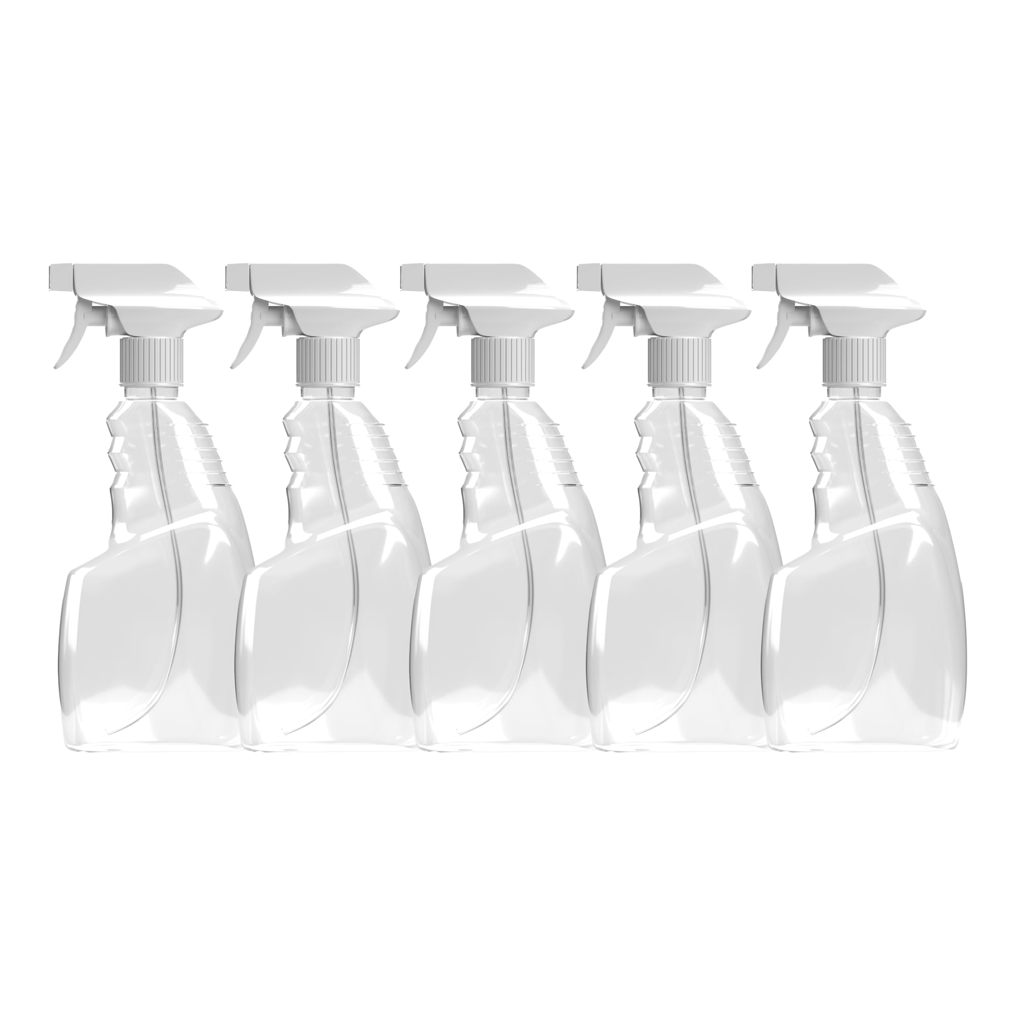500 ML Spray Bottle,Transparent Clear Empty Water Spray Bottles,Water Liquid Sprayer Set for Face, Hair, Garden, Sanitizer, Perfume, and More (PACK OF 5)-image-14