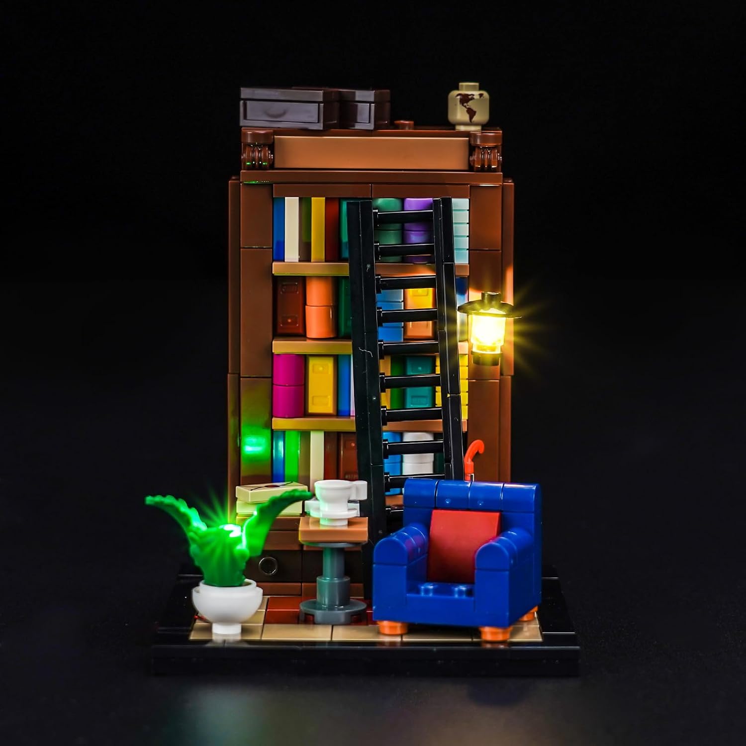 LocoLee Light kit Compatible with Lego 40698 Books are My Passion, LED Lighting Accessories Compatible with Lego Books (Lights Only, Model NOT Included)