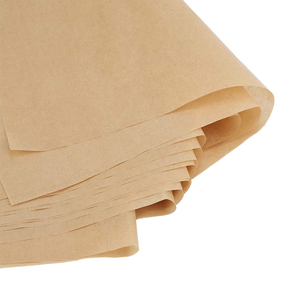 200 Hojas de Papel Antiadherente para Barbacoa, Hojas de Papel Cuadradas para Barbacoa, Papel de Aluminio para Barbacoa, Papel Pergamino para Hornear a la Parrilla