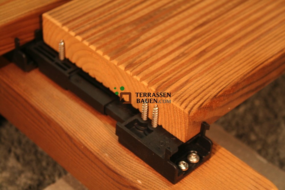 K&R Terracon Clipper für Dielen 120-150mm breit, für alle Dielenstärken, OHNE Schrauben, 50 Stück