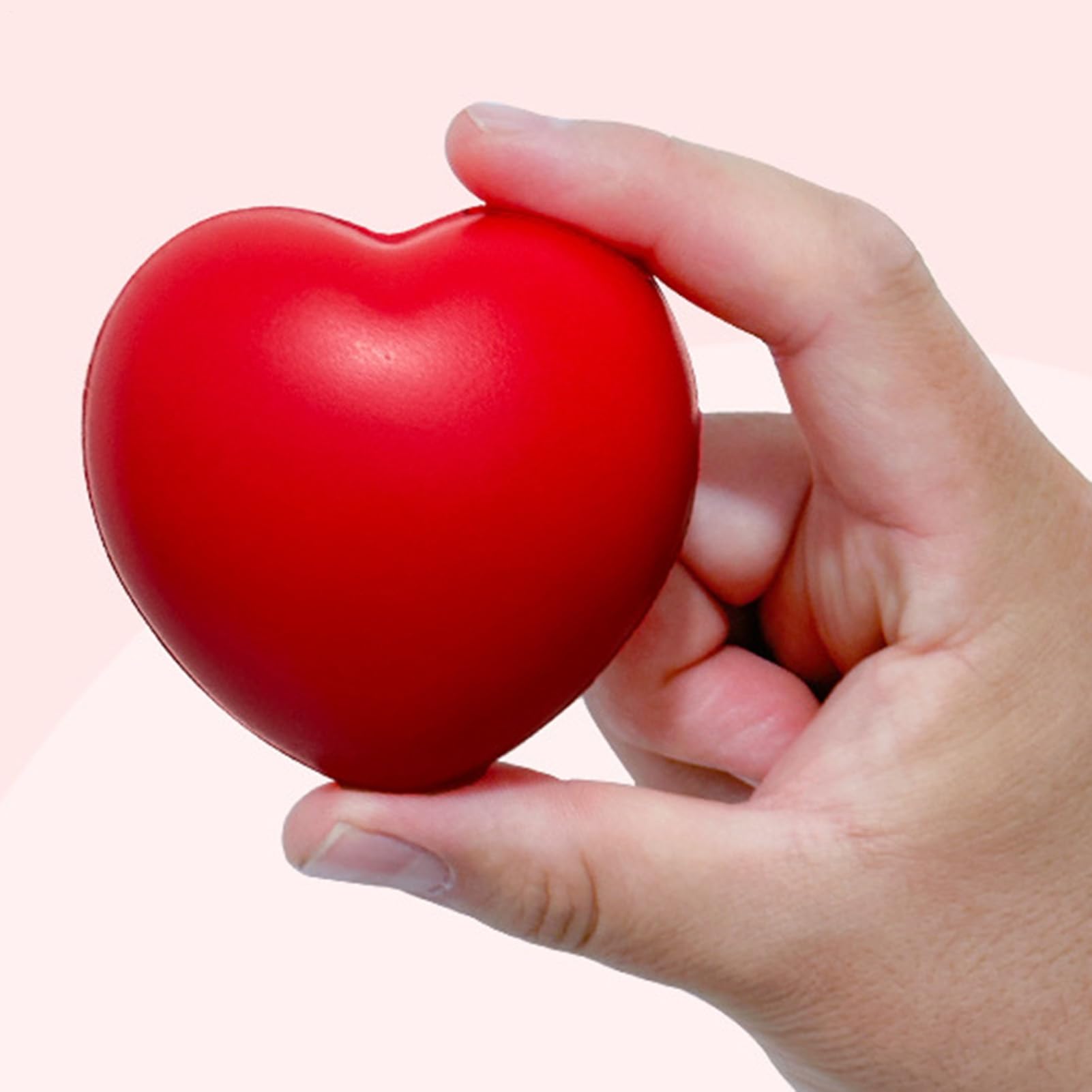 Palline Da Esercizio Antistress Per Mani Training per Singolo a Cuore | Palle Antistress Cuore Per Sollievo Dallo Stress, Riabilitazione Dita, Presa, Palla Spremere