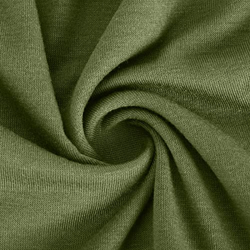 XUNRYAN Summer Dresses for Women 2024 Casual Calf Length Maxi Dress Pleated Flowy Tiered Swing Beach Sundress with Pockets3