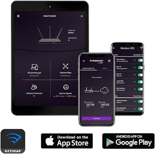 Miniatura 5 de NETGEAR Router WiFi Gigabit de doble banda AC1600 (R6260), negro
