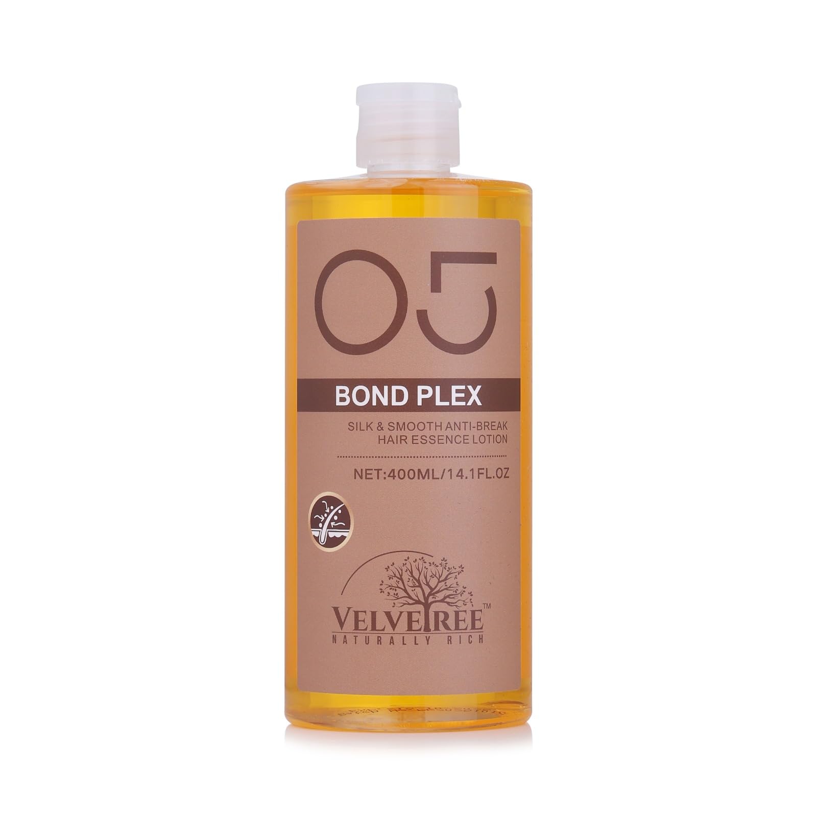 Velvetree O5 Bond Plex Hair Essence Lotion – Silk & Smooth Anti-Break Formula for Hair Repair, Frizz Control & Shine | Deep Nourishing Leave-In Treatment | 400ml-image-20