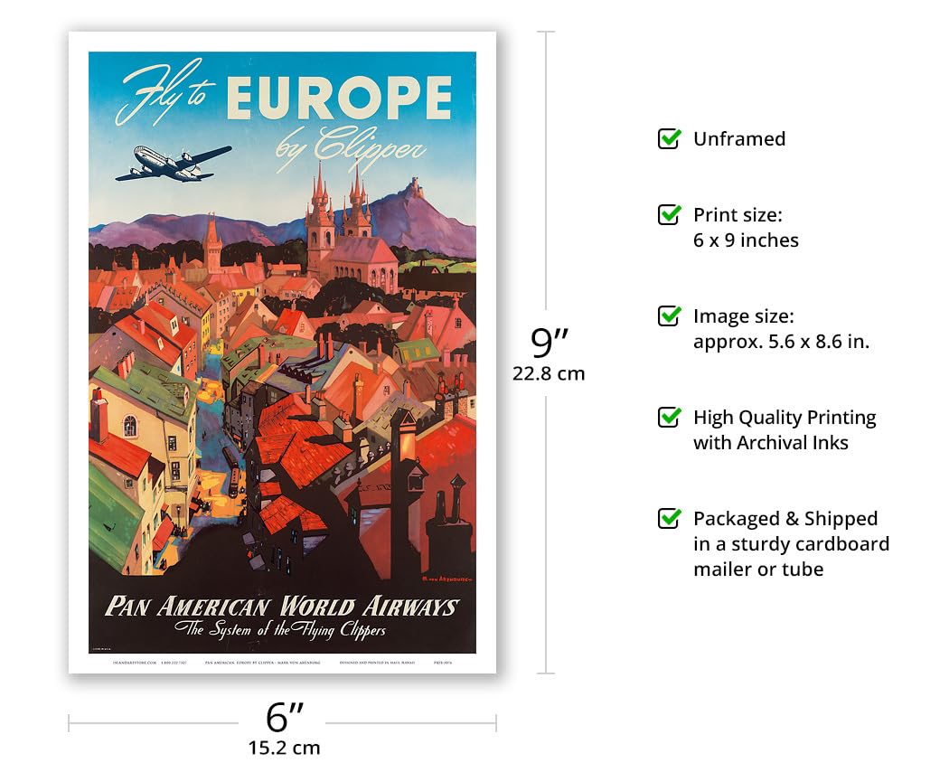Amazon.com: Fly to Europe by Clipper - Boeing 377 Stratocruiser