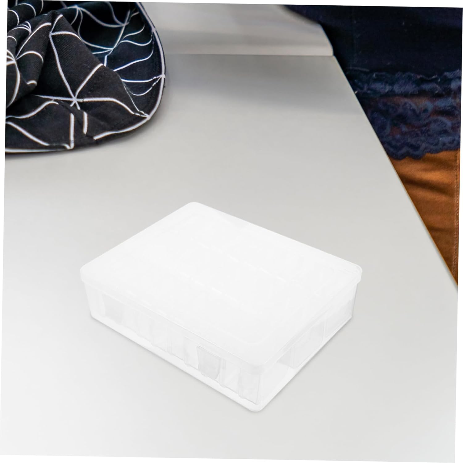 Space-saving Small Storage Box Compartment Plastic Organizer for Beads Jewelry Craft Supplies