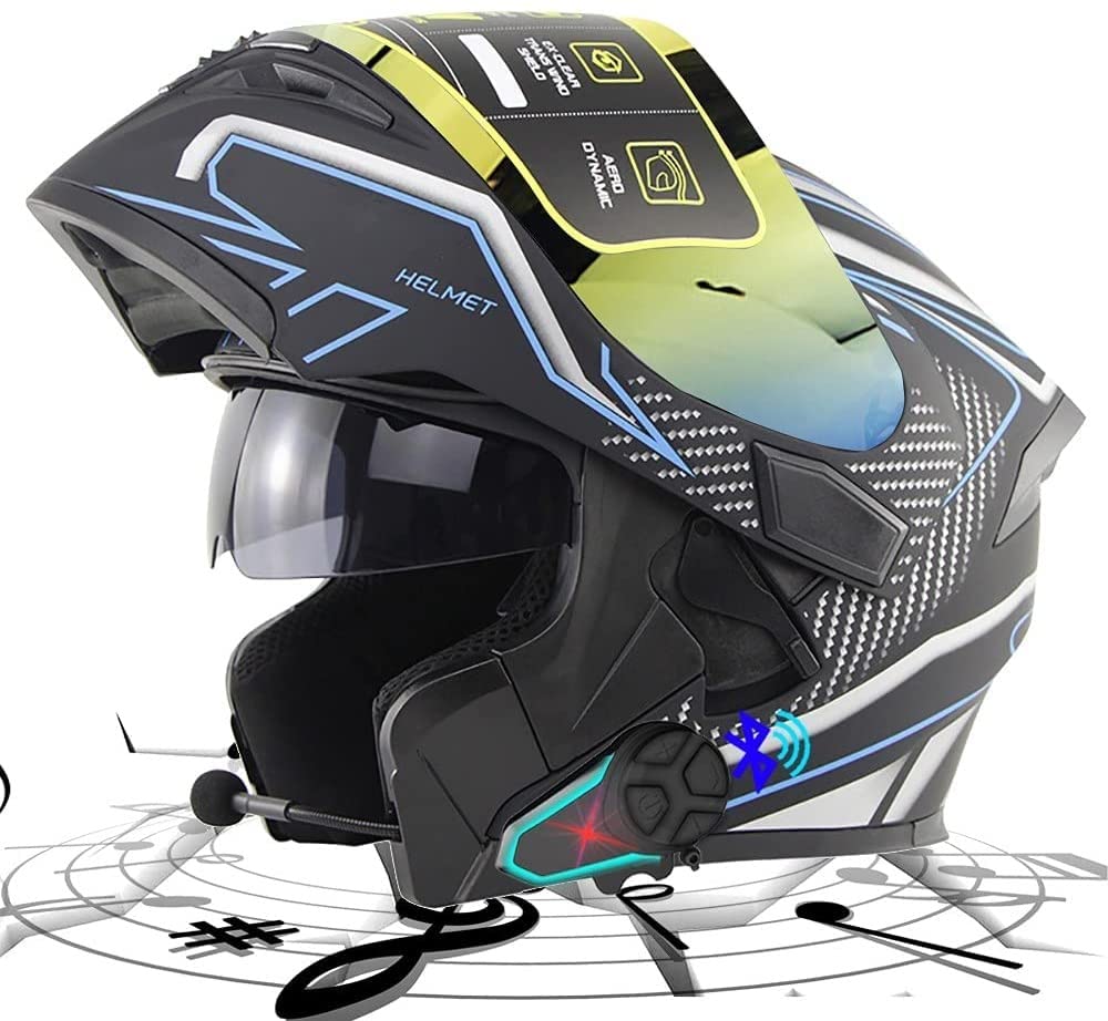 Casque de moto bluetooth ventilé idéal pour les balades d'été des adultes