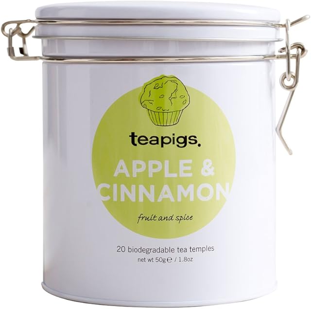 teapigs Apple and Cinnamon Tin of Tea, 3531