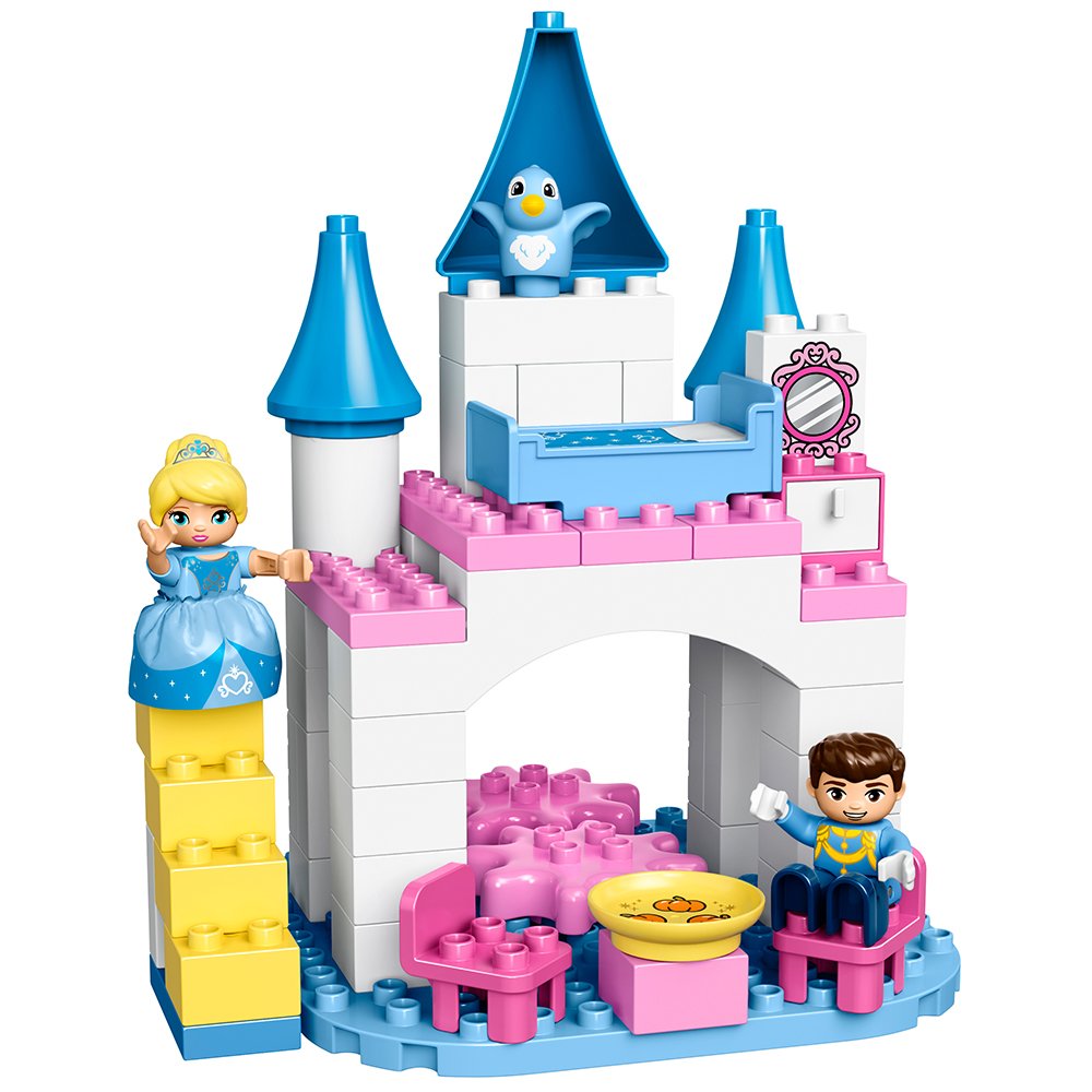 LEGO Duplo l Disney Princess Cinderella's Magical Castle 10855 Large Building Block Disney Toy