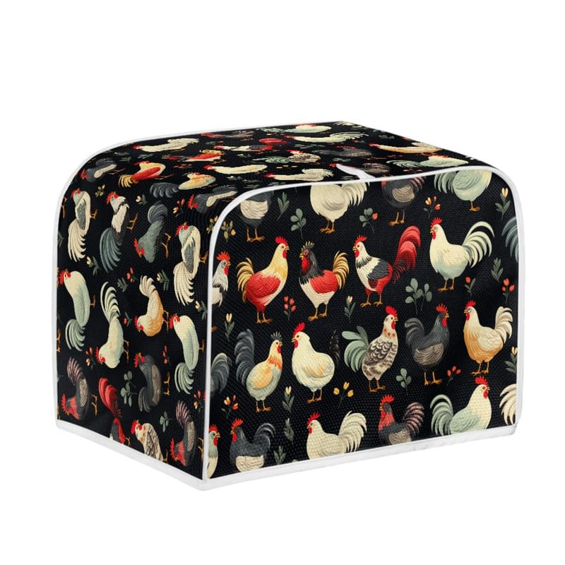 Toaster-Abdeckung Für 2 Scheiben – Blaugrünes Abstraktes Design, Staub- & Fingerabdruckgeschützt, Maße 29x20x19 Cm (Polyester)