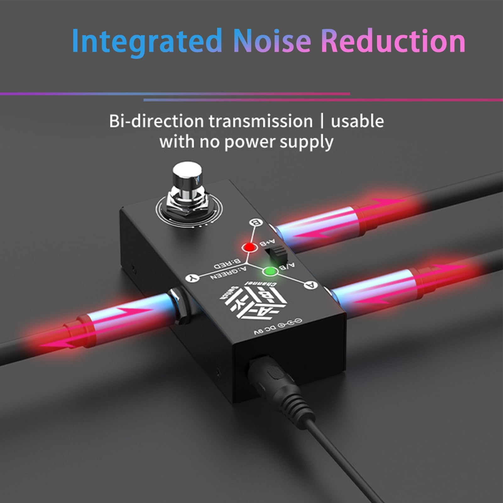 Amazon.com: ABY Box Line Selector AB Switch Mini Guitar Effect