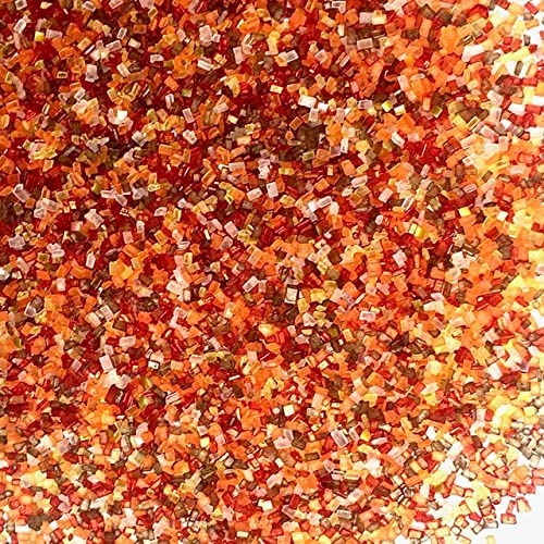 Miniatura 4 de COOL MOM SPRINKLES Mezcla de azúcar de otoño (4 onzas), chispas temáticas para decorar pasteles, cupcakes, galletas y postres, mezcladas en los