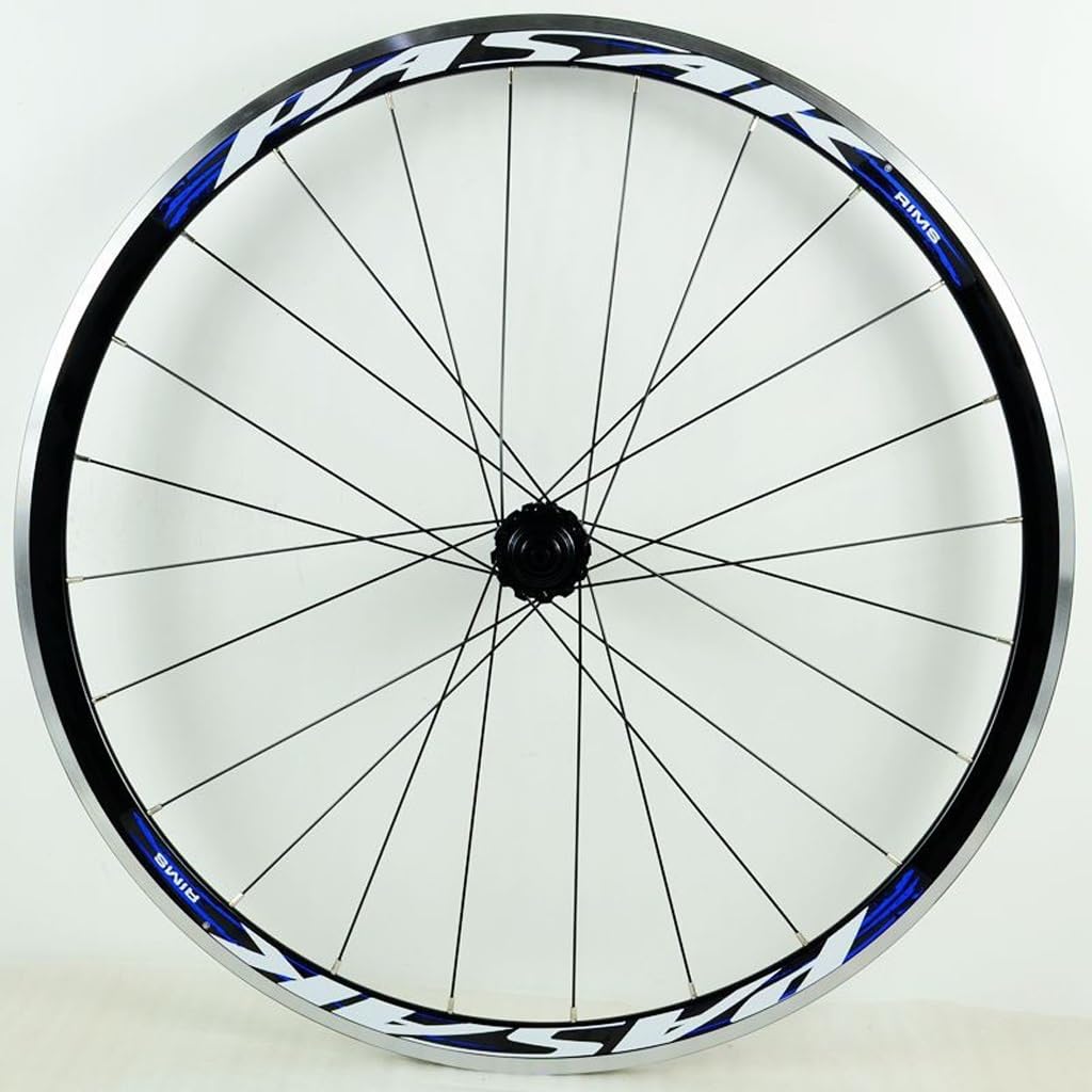 Juego de ruedas de aleación de aluminio para bicicleta de carretera de 30 mm, buje HG con freno C/V, 4 rodamientos sellados, compatible con ruedas de bicicleta de carreras de 700C de 8/9/10/11 veloci